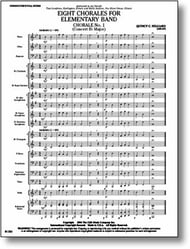 Eight Chorales for Elementary Band Concert Band sheet music cover Thumbnail